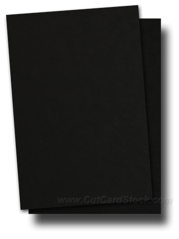 Basis Black 80 lb Card Stock -25 pk