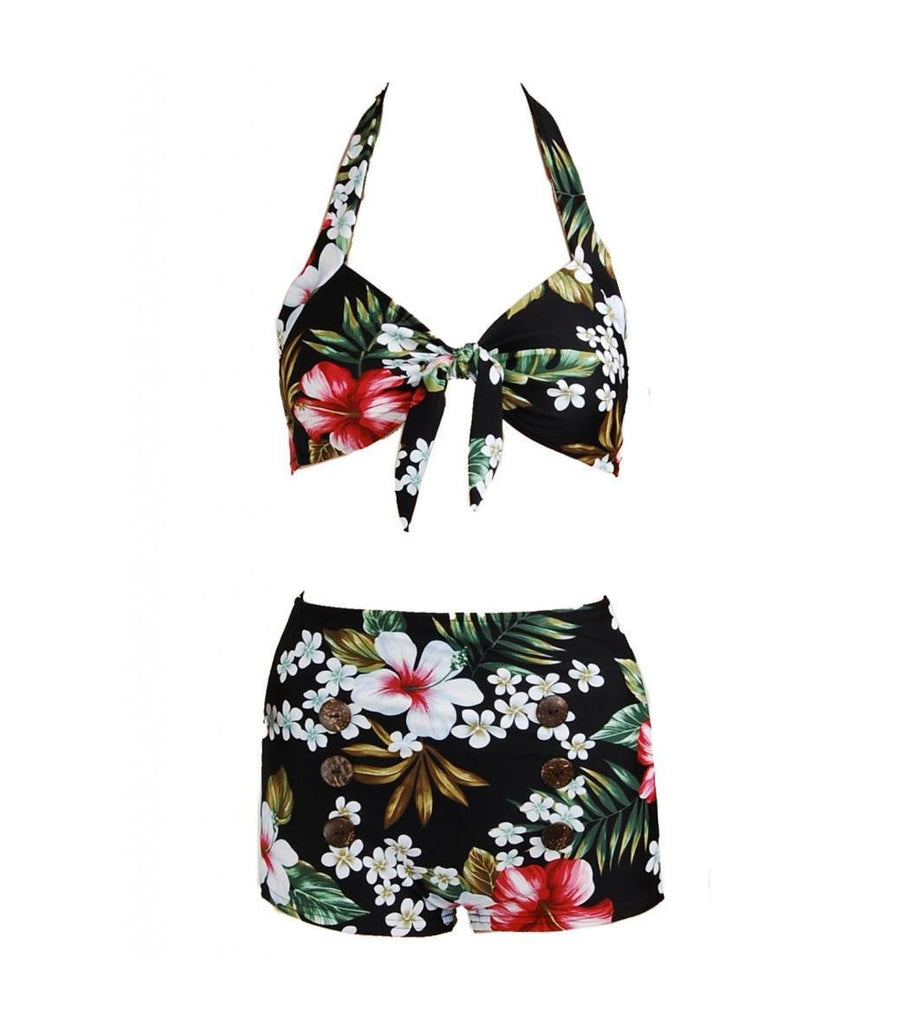 Floral Hawaiian Bikini