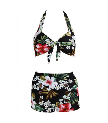 Floral Hawaiian Bikini