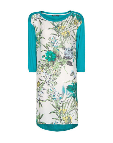 Floral Print Panel Dress